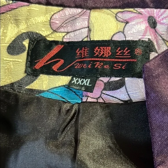 Active Seller! Weike Si Floral Kimono Top XXXL Plus Costume - Picture 3 of 10